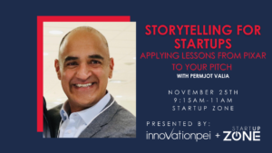Storytelling for Startups: Applying Lessons from Pixar to Your Pitch @ Startup Zone