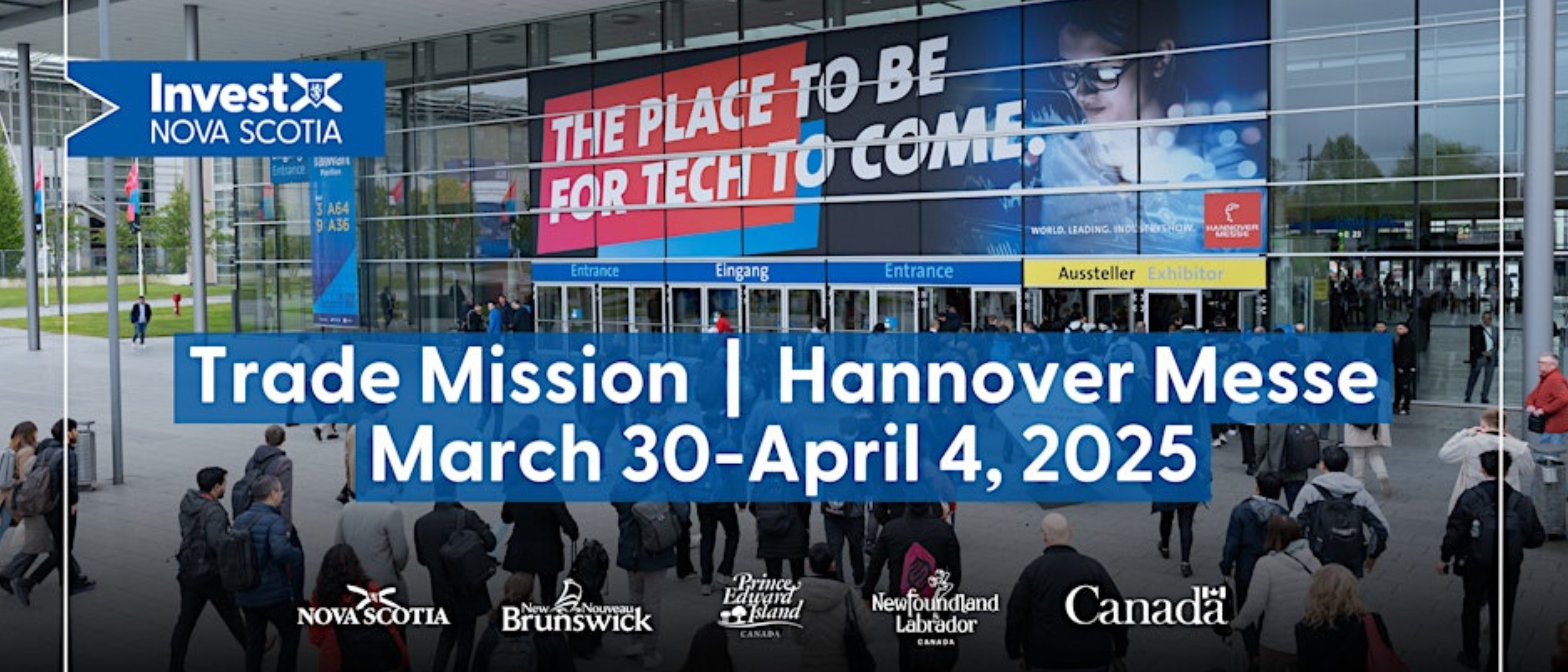 Atlantic Trade Mission – Hannover Messe 2025 – March 30 – April 4, 2025